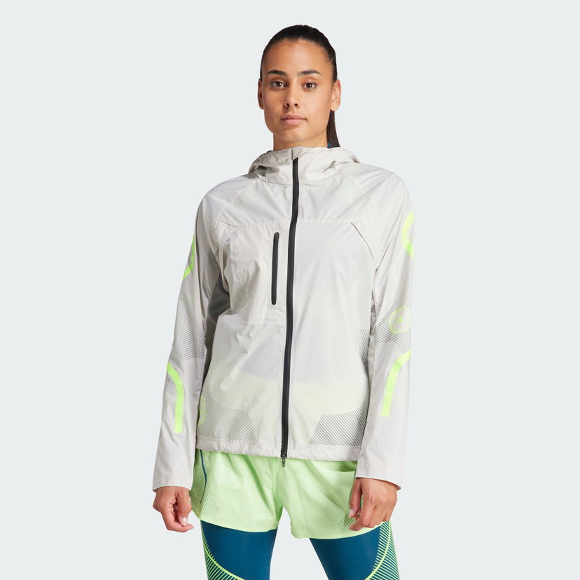 Vetrovka adidas Performance TruePace Running Jacket Siva | IT5782