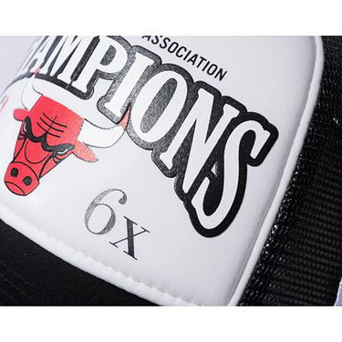 Kapa New Era 9FORTY A-Frame Trucker NBA League Champions Chicago Bulls Black Črna | 60298648, 3