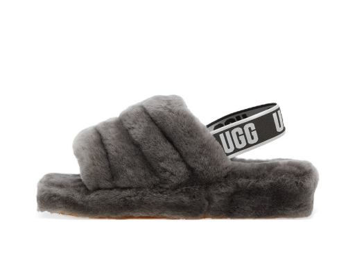 Superge in čevlji UGG Fluff Yeah "Charcoal" W Siva | 1095119-CHRC