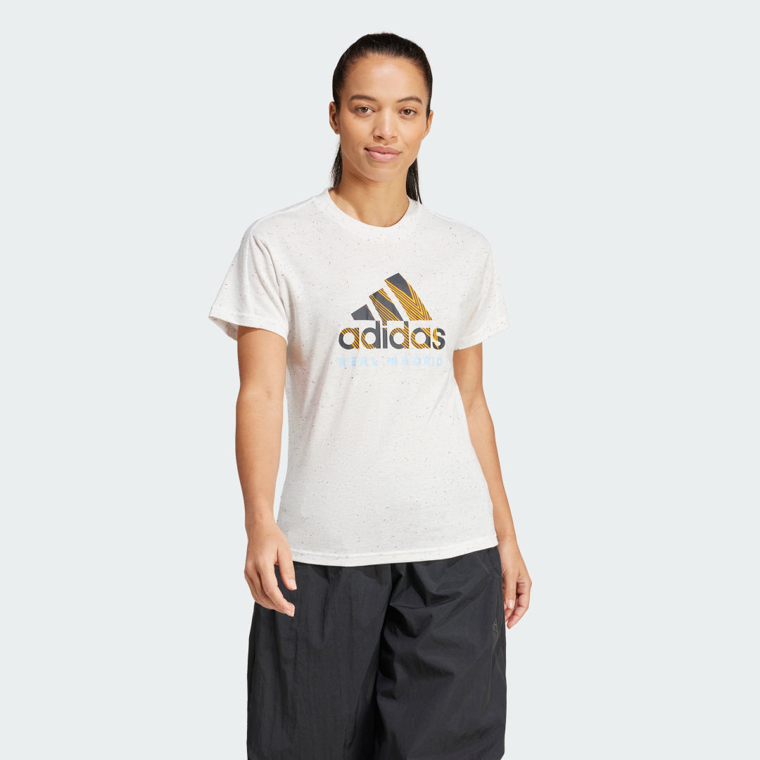 Majica adidas Performance Real Madrid Bela | IT3801, 0
