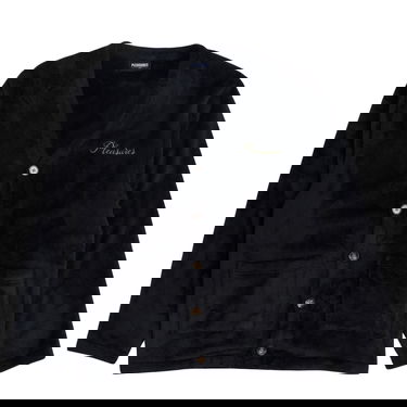 Pleteni pulover Pleasures Snorkel Cardigan Black Črna | P23SP010-BLACK, 0