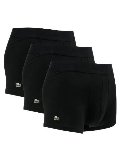 Boksarice Lacoste Casual Cotton Stretch Boxer Črna | 5H3407 031
