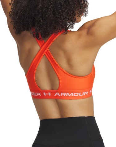 Modrček Under Armour Crossback Mid Sports Bra Oranžna | 1361034-847, 1