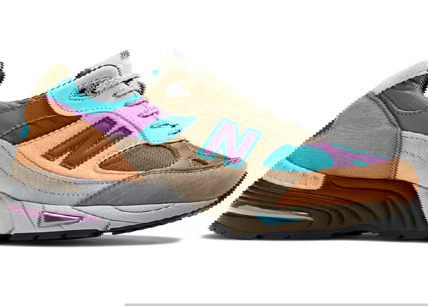 Superge in čevlji New Balance Palace x 991v1 Made in UK "Taos Taupe" Večbarvna | M991PAL, 1