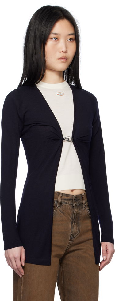 Pleteni pulover Diesel Diesel M-Pierry-Long Knit Cardigan Mornarica | A17452 0JQAB, 1