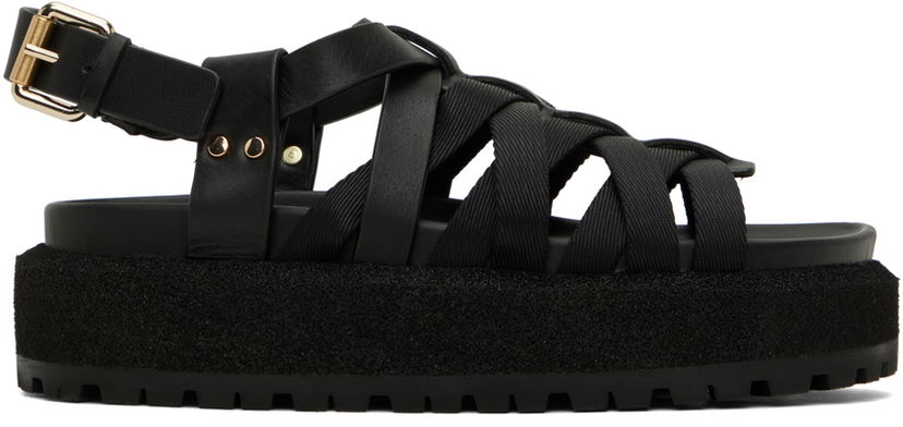 Obleke rag & bone rag & bone Park Platform Sandals Črna | WFF23SF0083H8