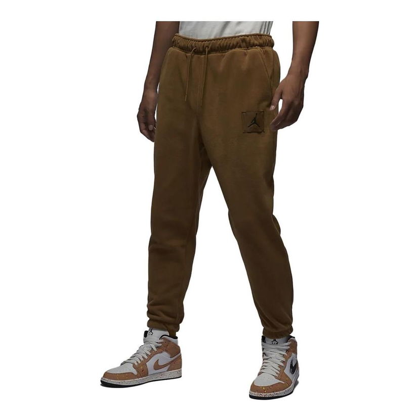 Hlače Jordan Essentials Fleece Winter Pants Rjava | FD7532-281