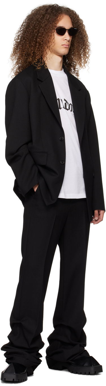 Hlače We11done Wave Trousers Črna | WD-PT0-24-219-M-BK, 3