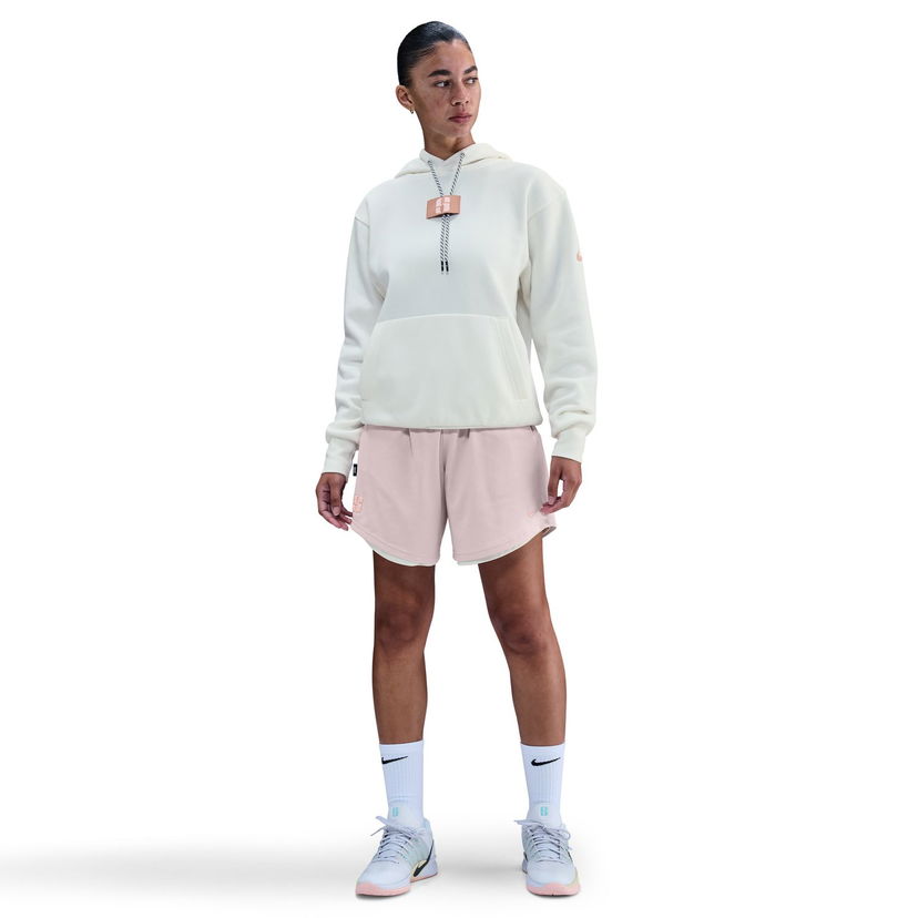 Pulover Nike Sabrina Fleece Basketball Hoodie Bela | FJ4449-133