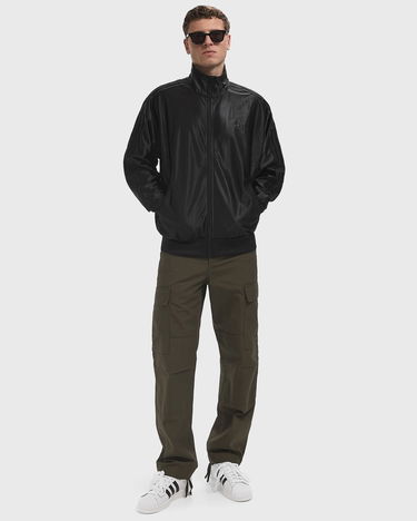 Trenirka adidas Performance Firebird Metallic Track Jacket Črna | JW5960, 2