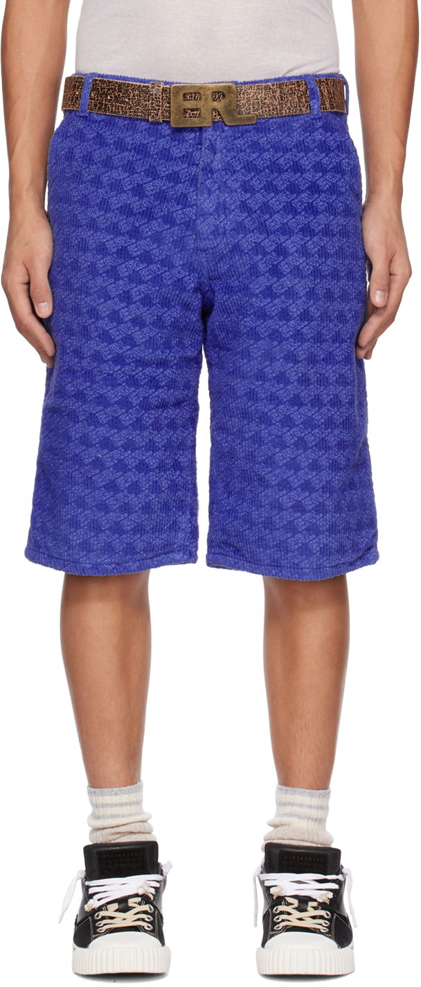 Kratke hlače ERL ERL Printed Shorts Modra | ERL05P019