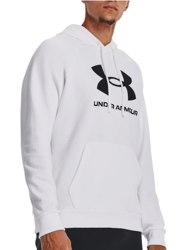 Pulover Under Armour Rival Fleece Bela | 1379758-100