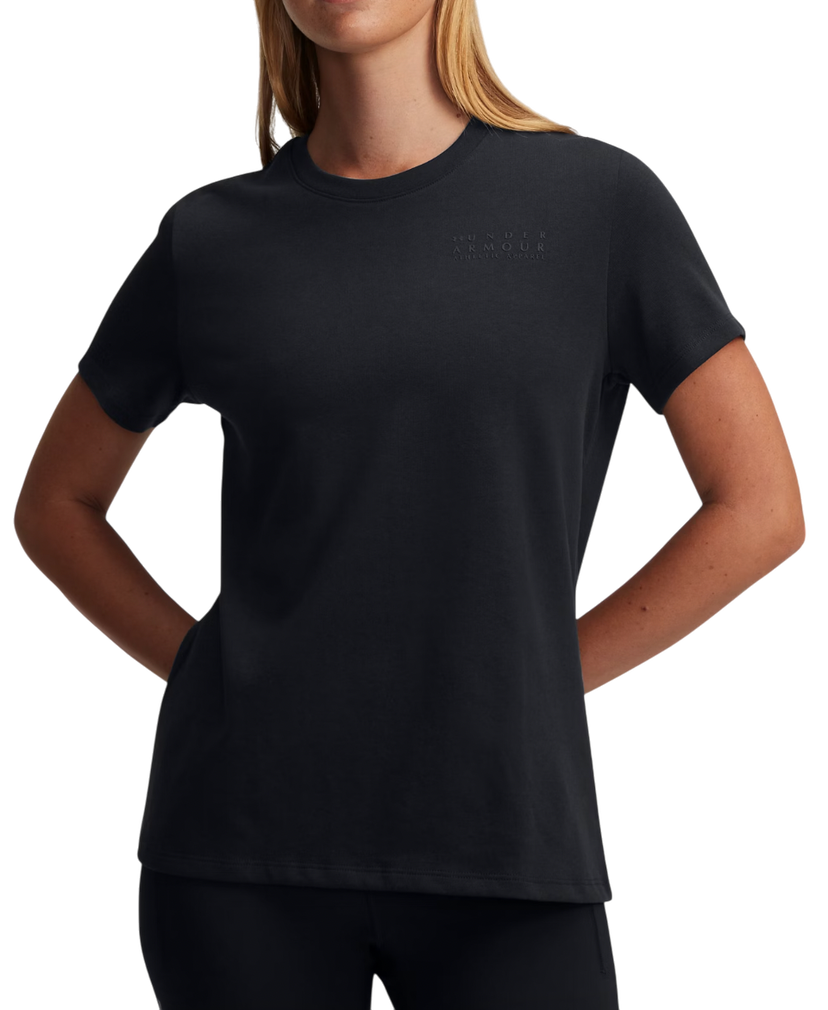 Majica Under Armour UA HWT Branded Core Short Sleeve T-Shirt Črna | 1389745-001