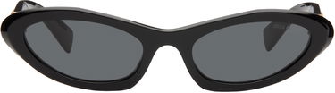 Sončna očala Miu Miu Miu Miu Pointed Cat Eye Acetate Sunglasses Črna | 0MU 09YS 8056597886314, 0