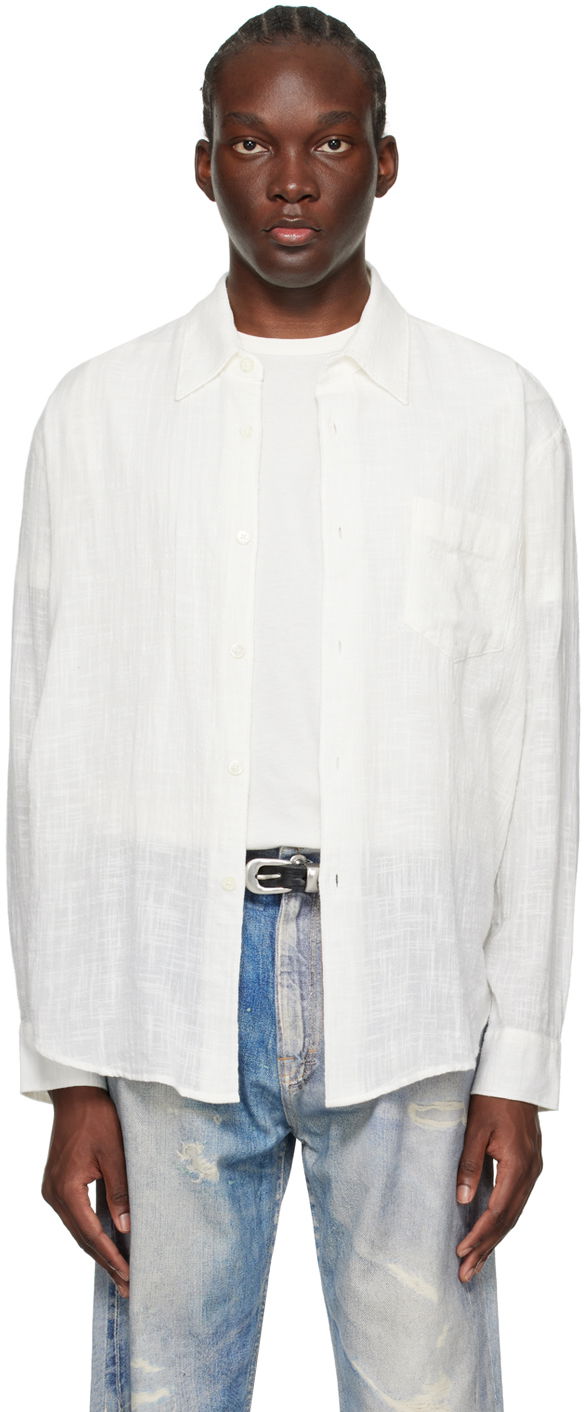 Srajce OUR LEGACY Coco Shirt "Off-White" Bela | M2222CW