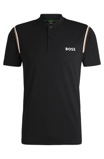Polo majica BOSS BOSS Active Polo Shirt with Moisture Control Črna | 50534347