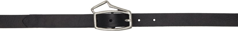 Pasovi Serapis Serapis Leather Belt Črna | SS25_BE_1