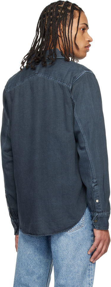 Srajce rag & bone rag & bone Featherweight Denim Shirt Modra | MED24S0004ZDMI, 2