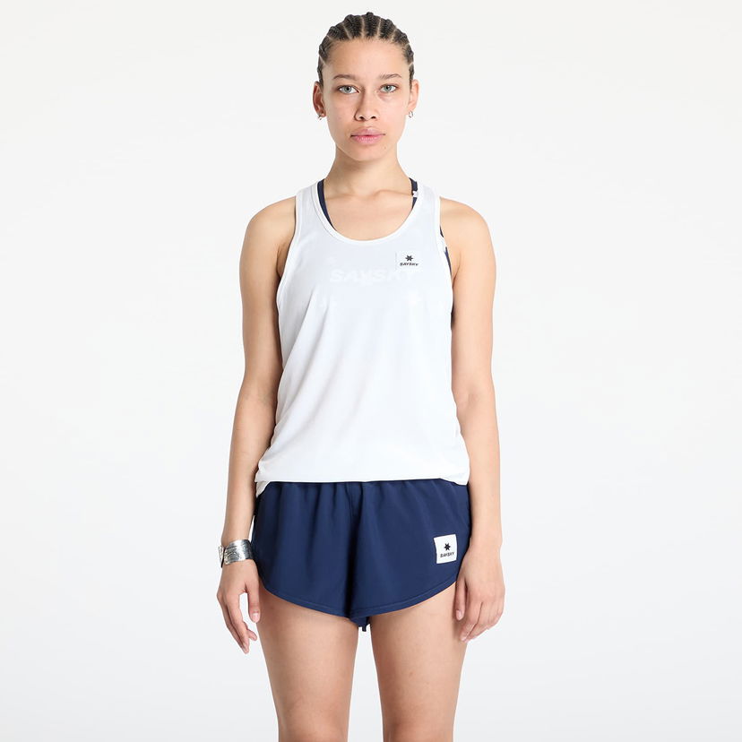 Majica brez rokavov Saysky SAYSKY Clean Combat Pro Singlet Top Bela | XWRSI30C101