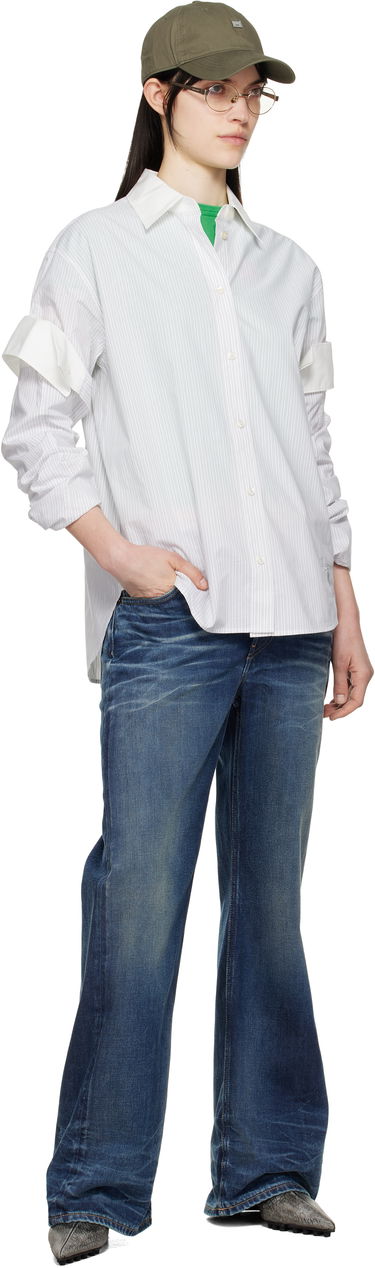 Kavbojke Acne Studios Acne Studios Loose Fit Jeans Modra | A00520-, 3