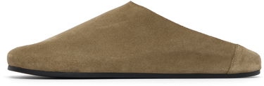 Superge in čevlji The Row The Row Hudson Suede Slide Loafers Zelena | F1705-L302, 2