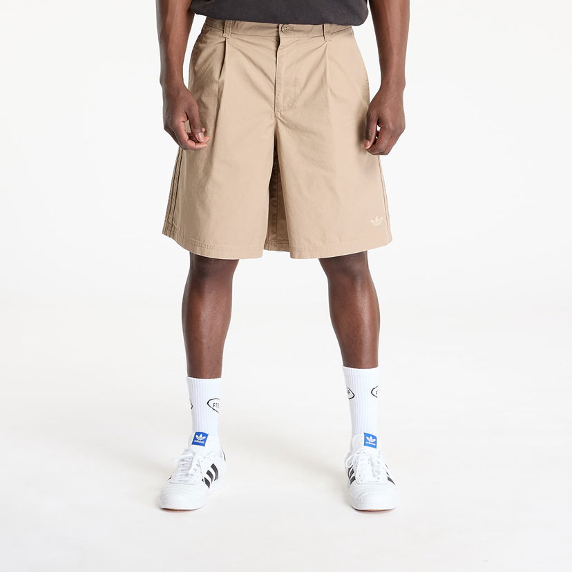 Kratke hlače adidas Originals Wide Leg Bermuda Shorts Bež | KB5585