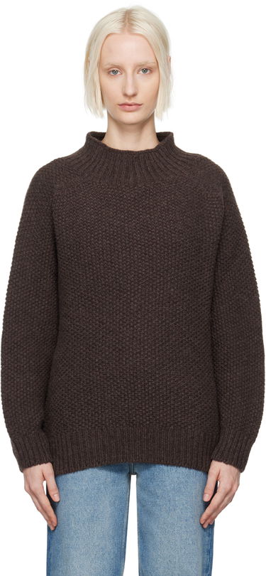 Pleteni pulover YMC YMC Loretta Knit Sweater Rjava | Q8XAQ, 0