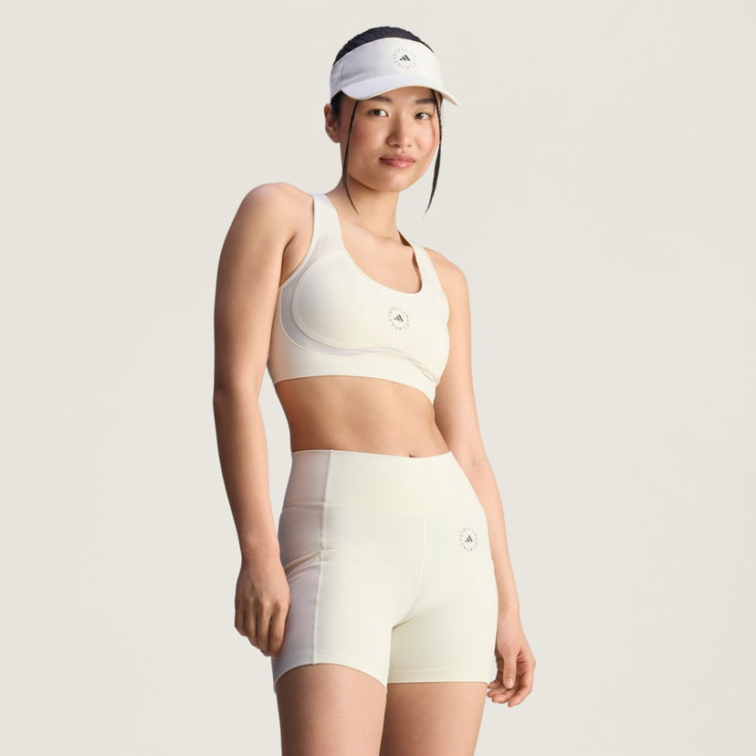 Modrček adidas Performance adidas by Stella McCartney Power Impact Medium-Support Training Bra Bež | JW4540