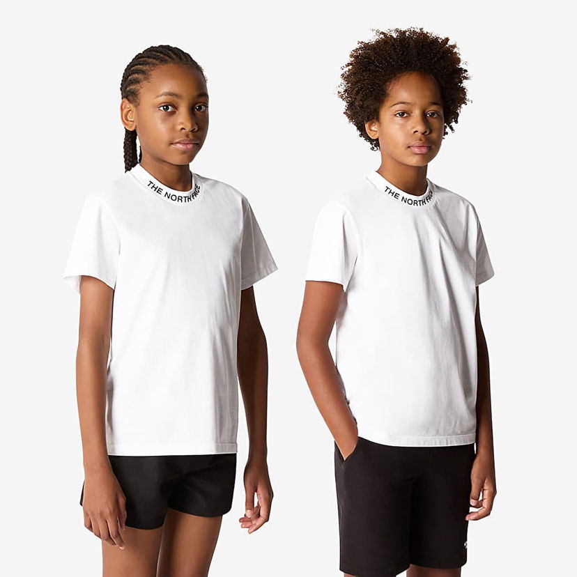 Majica The North Face Teen Short Sleeve Zumu T-Shirt Bela | NF0A877SFN41