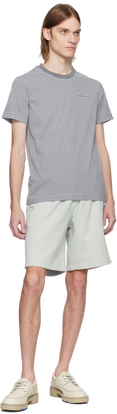 Majica Burberry Burberry Cotton Striped T-Shirt Siva | 8109141, 3
