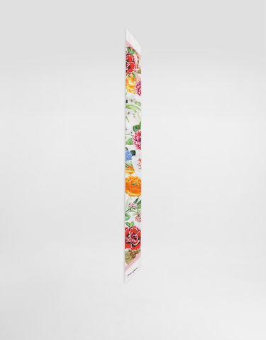 Šala Dolce & Gabbana Dolce & Gabbana Floral-Print Twill Headscarf Večbarvna | FS215AGDCV8HD5KU, 0