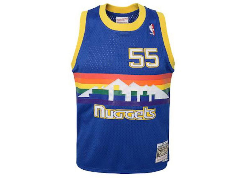 Dres Mitchell & Ness Mitchell & Ness NBA Denver Nuggets Dikembe Mutombo Swingman Jersey Modra | 9N2B7BRD0-NUGDM-Y91, 0