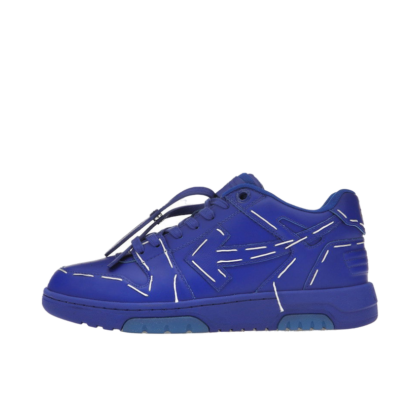 Superge in čevlji Off-White Out Of Office Sartorial Stitching Dark Blue Modra | OMIA189S23LEA0144848