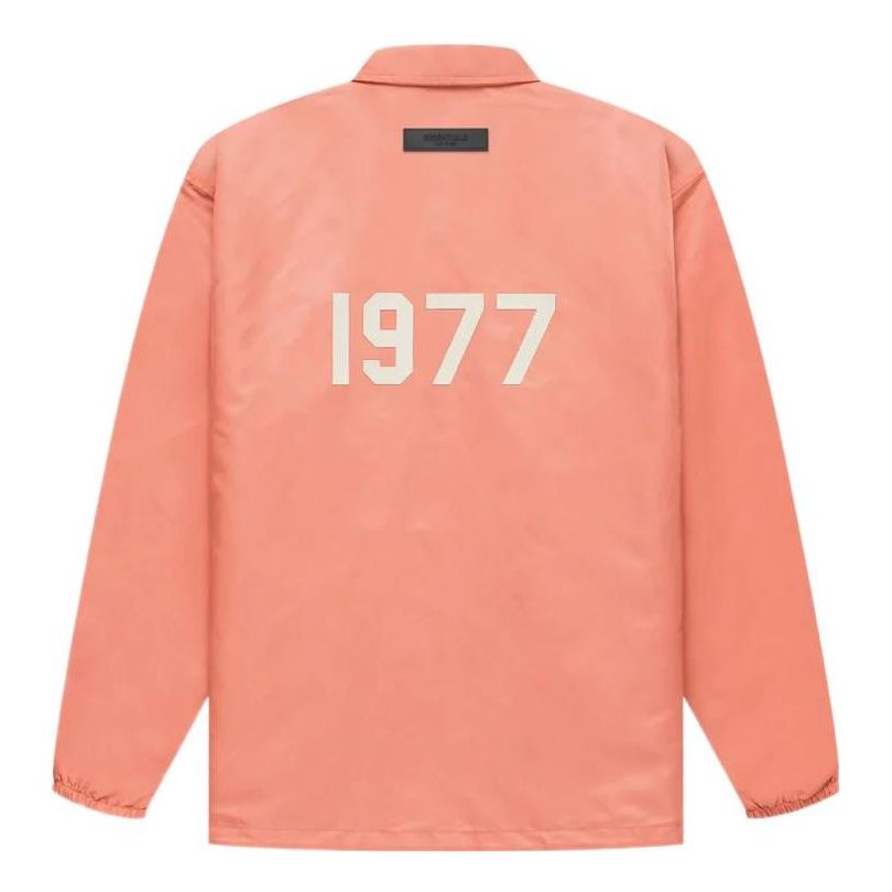 Vetrovka Fear of God Essentials 1977 Nylon Coaches Jacket Roza | FOG-FW22-175