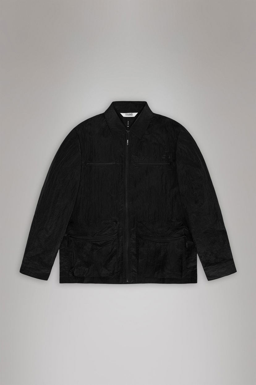 Bomber jakna Rains Kano Overshirt Črna | 19220\01