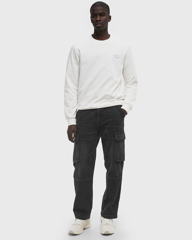 Pleteni pulover A.P.C. A.P.C. Standard Rue Madame Sweatshirt Bela | COHGR-M27913-ALI, 1