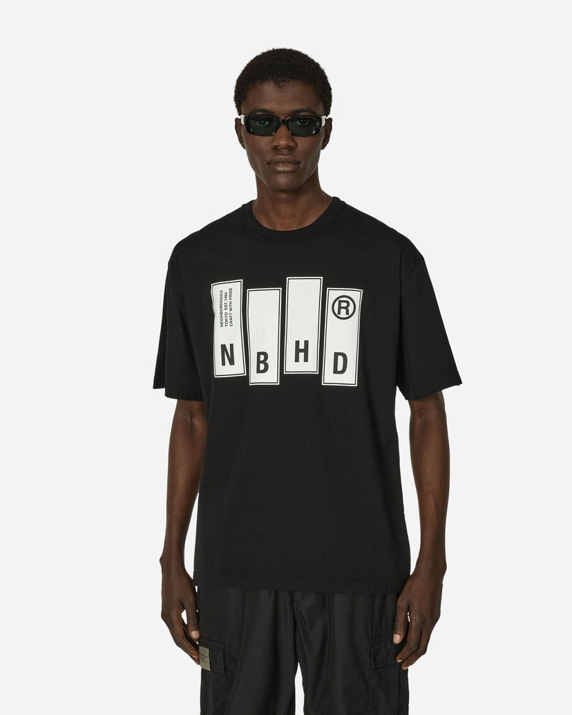 Majica Neighborhood Men's Black Graphic T-Shirt Črna | 241PCNH-ST26 BK