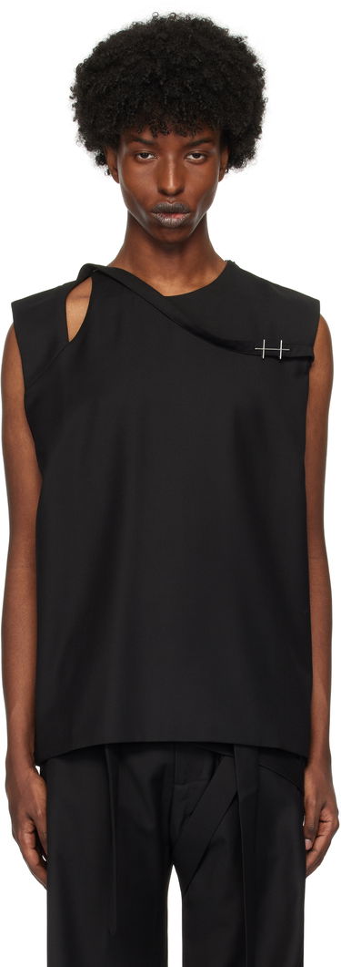 Majica brez rokavov HELIOT EMIL Aegis Tailored Tank Top Črna | AW24_M_04_047_BLK01, 0