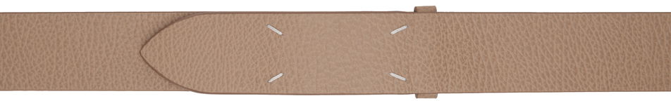 Pasovi Maison Margiela Four Stitches Belt Bež | SA1TP0006 P6421, 0