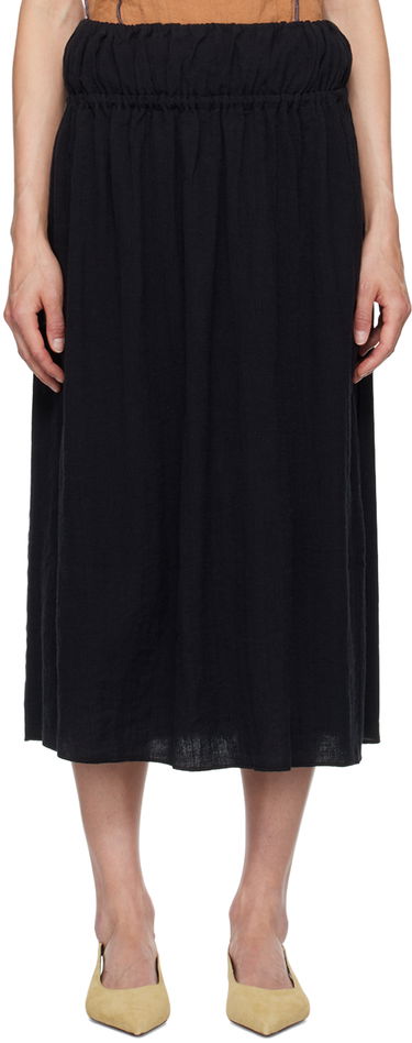 Krila Baserange Midi Skirt Črna | SKDI-CL-AU24, 0