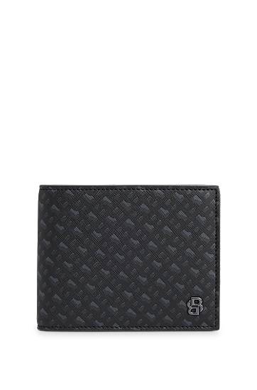 Denarnica BOSS Bally Monogram Trifold Wallet Črna | 50536773