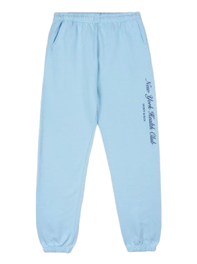 Trenirka Sporty & Rich NY Health Club Flocked Sweatpant Modra | SW843HO
