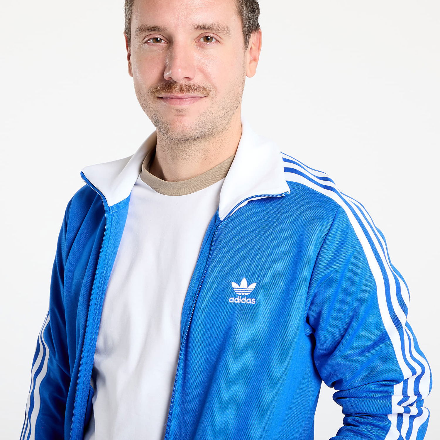 Trenirka adidas Performance Adicolor Classics Beckenbauer Track Jacket Modra | KA0840, 1
