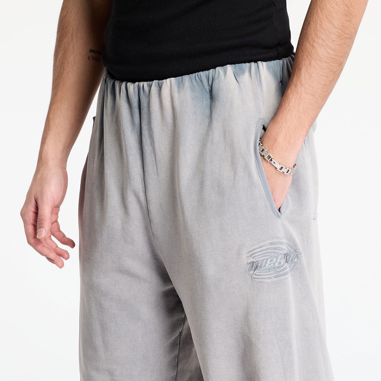 Trenirka Diesel Diesel P-Markle Trousers Siva | A16323_0BMBK Cloud Gray, 1