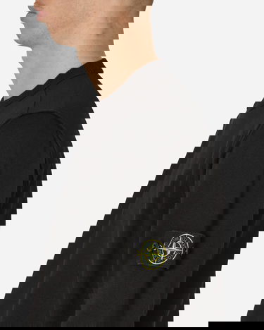 Pleteni pulover Stone Island Cotton Crewneck Sweater Črna | 8015540B2 A0029, 5