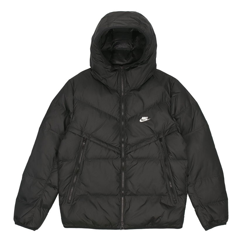 Puhovka Nike Sportswear Windrunner Hooded Jacket Črna | DD6796-010