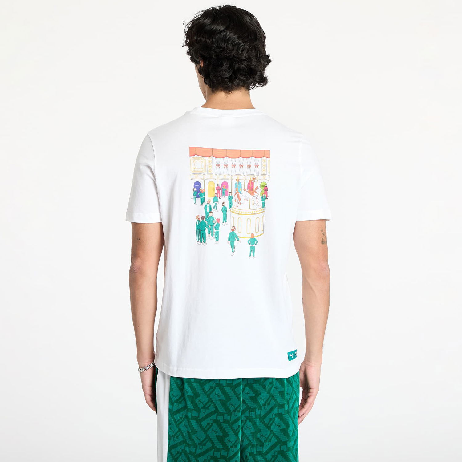 Majica Puma x Squid Game T-Shirt Bela | 627426-02, 1