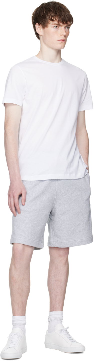Majica BOSS BECKHAM x BOSS Mercerised Cotton T-Shirt Črna | 50549230, 4