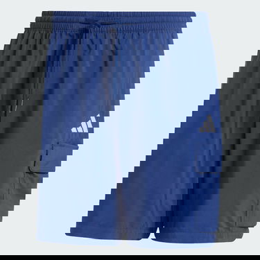 Kratke hlače adidas Performance Essentials Small Logo Cargo Shorts with Logo Modra | JF3532, 4