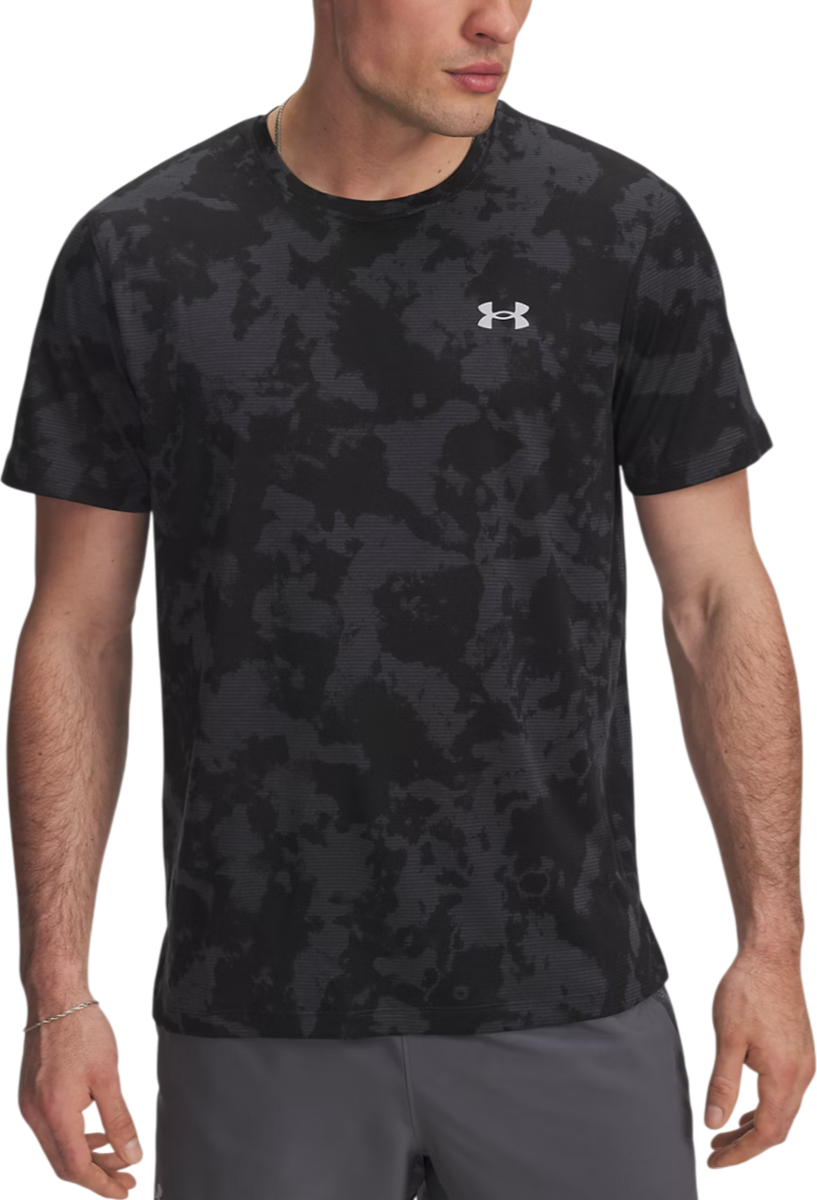 Majica Under Armour Under Armour UA Launch Printed Short Sleeve T-Shirt Črna | 6006110-016
